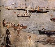 Berthe Morisot The light on the Yingji Sea Spain oil painting artist